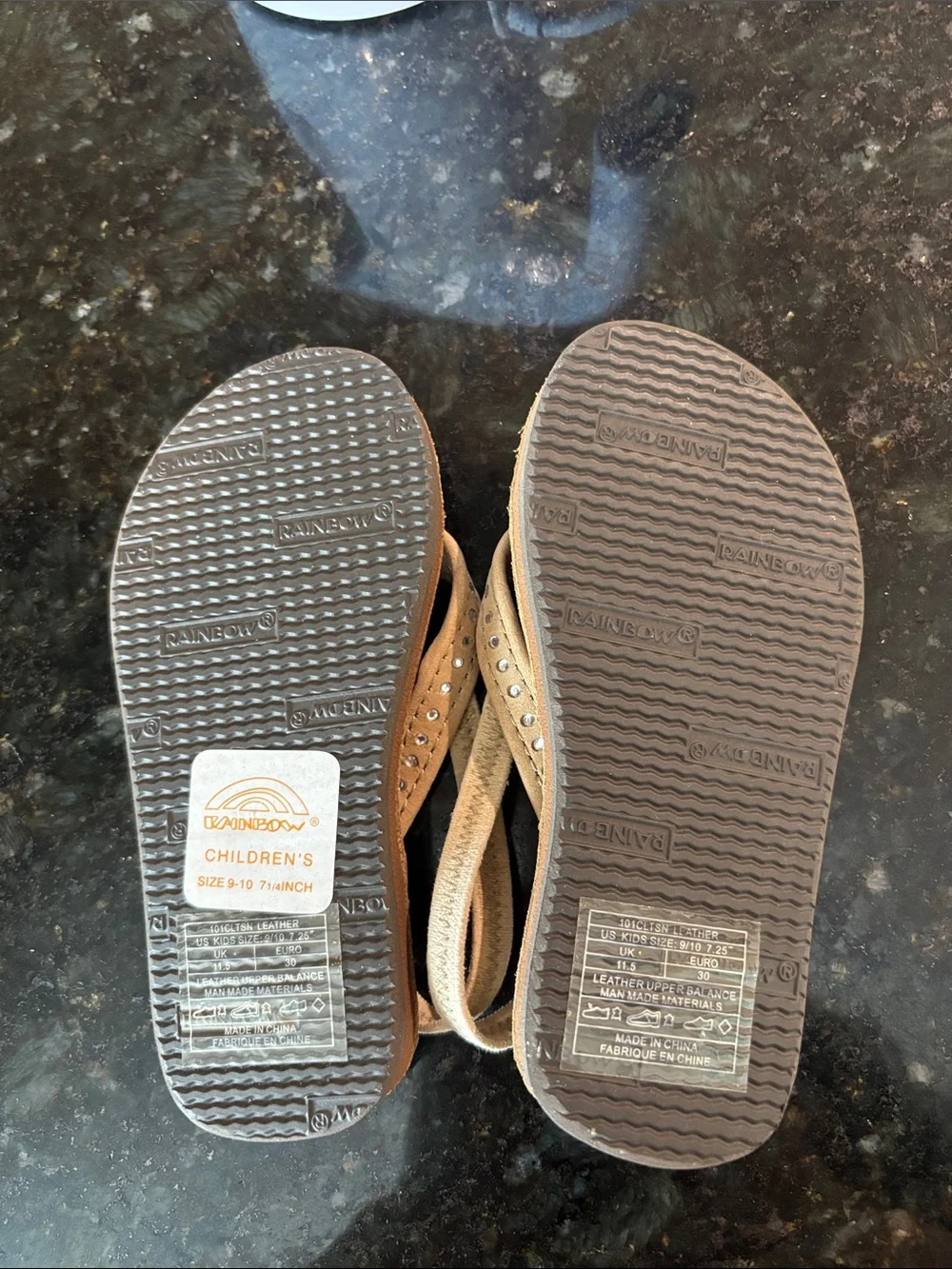 Kids Rainbow Sandals